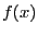 $\displaystyle f(x)$